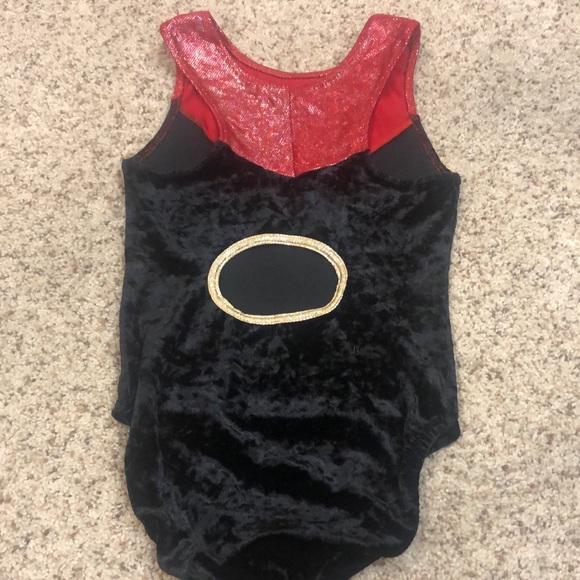 Velour leotard - Picture 6 of 8